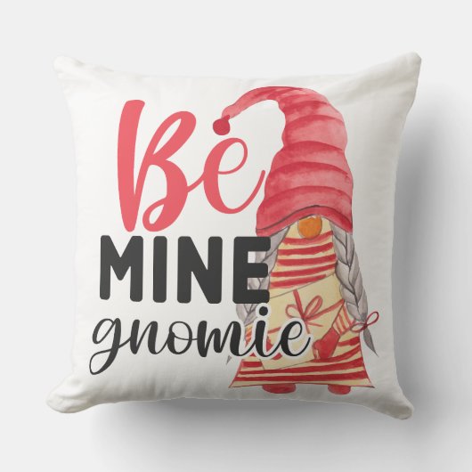 Be Mine Gnomie Kissen (Vorderseite)