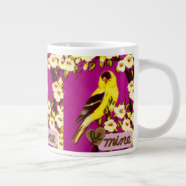 Be Mine Goldfinch Jumbo-Tasse