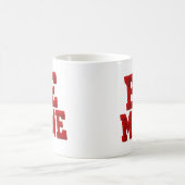 Be Mine Heart Love Coffee Cup Valentine's Day mug Kaffeetasse (Mittel)