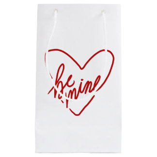 BE MINE KLEINE GESCHENKTÜTE