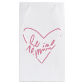 BE MINE KLEINE GESCHENKTÜTE (Rückseite)