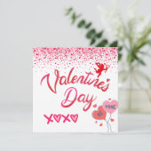 Be Mine Personalized Flat Card (Stehend Vorderseite)