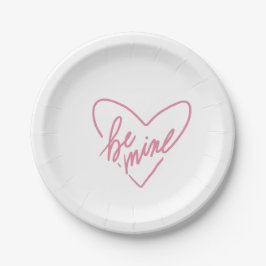 BE MINE PLATE PAPPTELLER