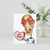 Be+Mine Postkarte (Stehend Vorderseite)