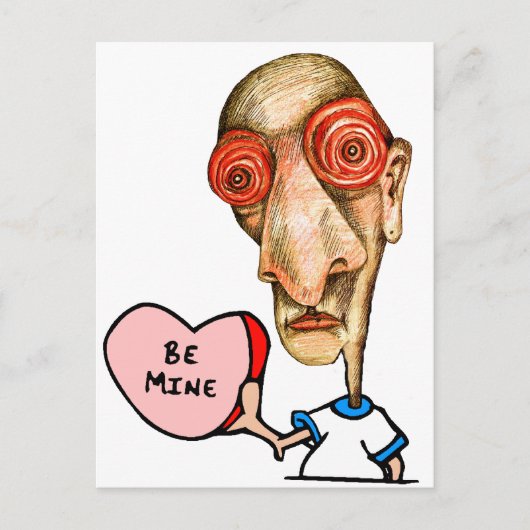 Be+Mine Postkarte (Vorderseite)