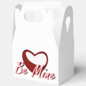 "Be Mine" Red Heart Fevor Box Geschenkschachtel (Offen)