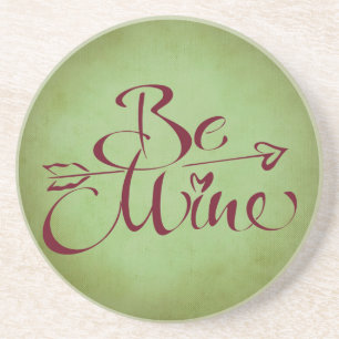 Be Mine Sandstein Untersetzer