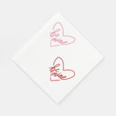 BE MINE SERVIETTE (Ecke)