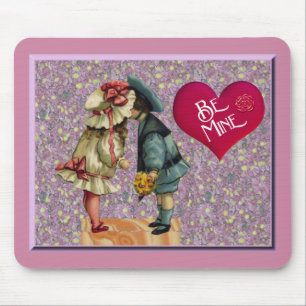 "Be Mine" Sweet Nostalgic Valentine Mousepad