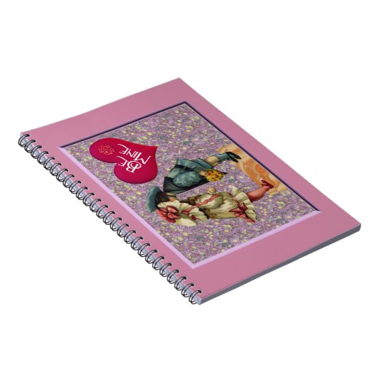 "Be Mine" Sweet Nostalgic Valentine Notizblock (Rechte Seite)