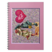 "Be Mine" Sweet Nostalgic Valentine Notizblock (Vorderseite)