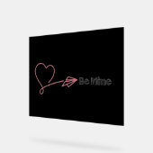 Be Mine: The Romantic Express Acrylschild (Winkel)