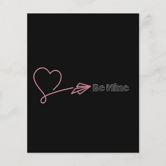 Be Mine: The Romantic Express Flyer (Vorne)