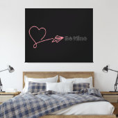 Be Mine: The Romantic Express Leinwanddruck (Insitu (Schlafzimmer))