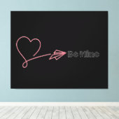 Be Mine: The Romantic Express Leinwanddruck (Insitu (Holzboden))