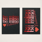 Be Mine Valentine (Vorne & Hinten)