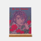 Be mine Valentine Acrylschild (Vorderseite)