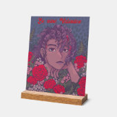 Be mine Valentine Acrylschild (Winkel)