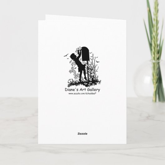 Be Mine Valentine Feiertagskarte (Rückseite)