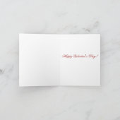 Be Mine! Valentine Feiertagskarte (Innenseite)