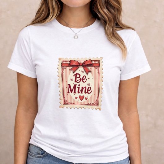Be Mine Valentine Gift Tri-Blend Shirt