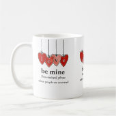 Be Mine Valentine Mug Kaffeetasse (Links)
