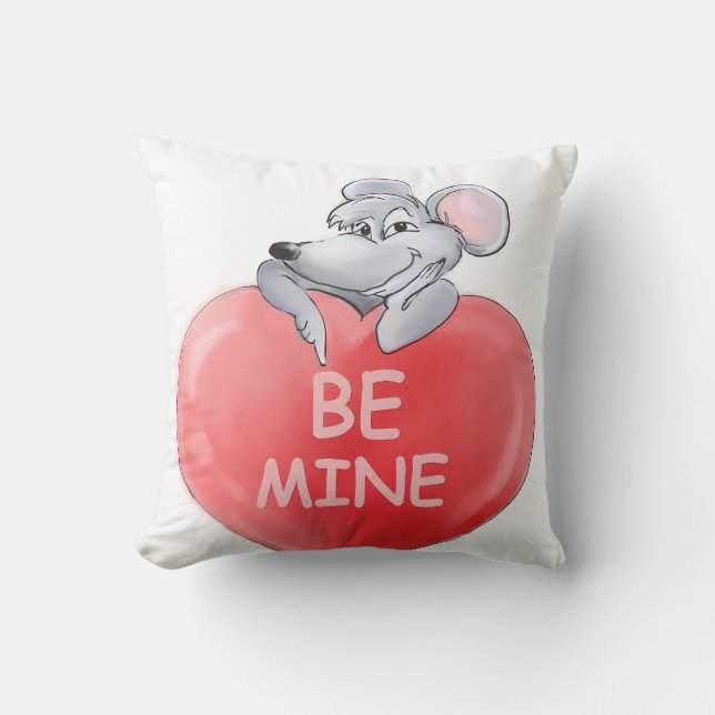 Be Mine Valentine Pillow Kissen (Vorderseite)