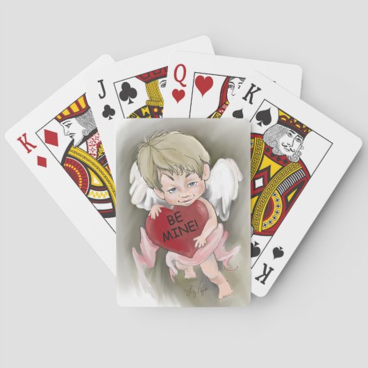 Be Mine Valentine Playing Cards Spielkarten (Rückseite)
