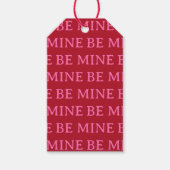 Be Mine Valentine’s Day Gift – Romantic Love  Geschenkanhänger (Vorderseite)
