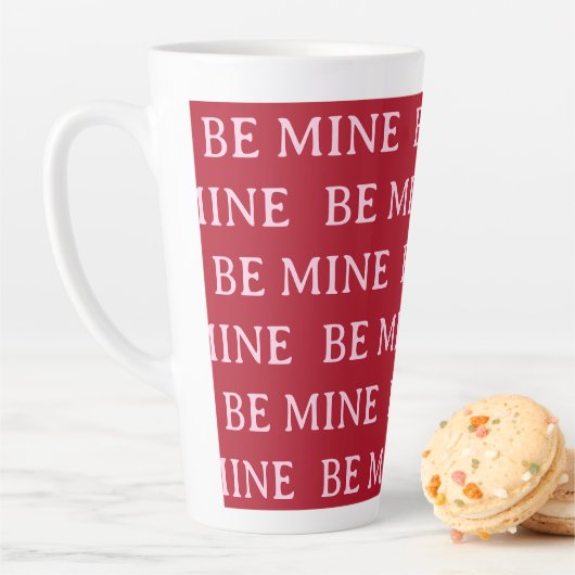 Be Mine Valentine’s Day Gift – Romantic Love  Milchtasse (Beispiel)