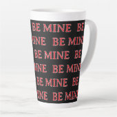 Be Mine Valentine’s Day Gift – Romantic Love  Milchtasse (Rechte Ecke)
