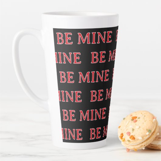 Be Mine Valentine’s Day Gift – Romantic Love  Milchtasse (Beispiel)