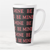 Be Mine Valentine’s Day Gift – Romantic Love  Milchtasse (Rechts)