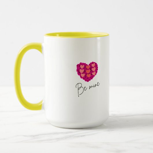 Be Mine Valentine shirt |Rose with Heart Love Tasse (Links)