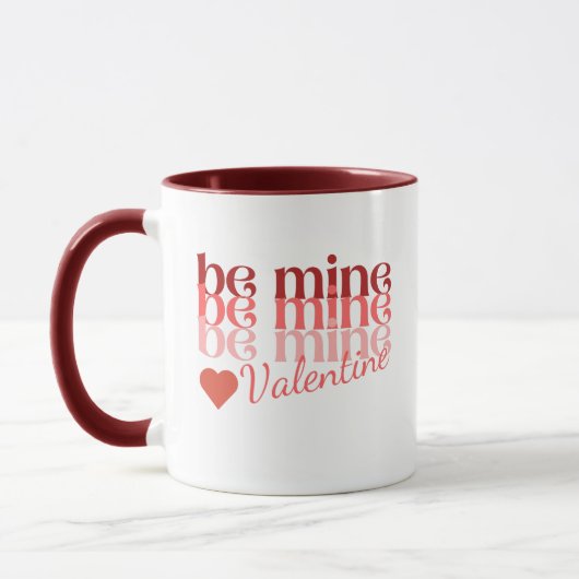 Be Mine Valentine Tasse (Links)