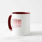 Be Mine Valentine Tasse (Vorderseite Links)