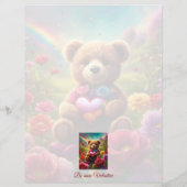 Be mine Valentine Teddy 1 (Rückseite)