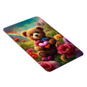 Be mine Valentine Teddy 1 Magnet (Rechte Seite)