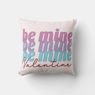 Be Mine Valentine Throw Pillow Kissen