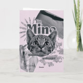 Be mine valentines day cards karte (Rückseite)