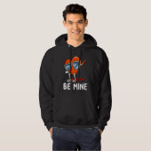 Be Mine  Valentines Day Humor Matching Couples Dat Hoodie (Vorne ganz)