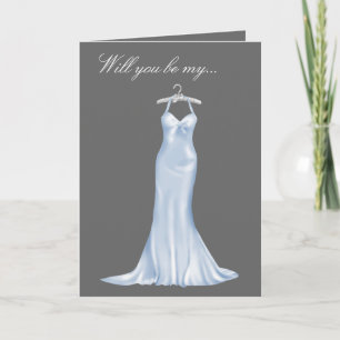 Be My Bridesmaid or Maid of Honor Card Einladung