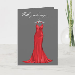 Be My Bridesmaid or Maid of Honor Card Einladung