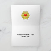 Be My Honey Pie Valentine Feiertagskarte (Innenseite)