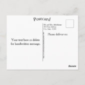 Be My Love Retro Heart Rose Biker Valentine Postkarte (Rückseite)