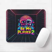 Be My Player 2 Mousepad – Romantic Gaming Accessor (Mit Mouse)