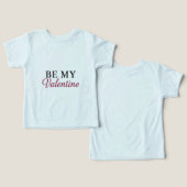 BE MY VALENTINE (Design Vorderseite & Rückseite)
