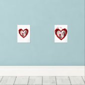 Be My Valentine ❤️ Bilderwand Sets (Holzboden)