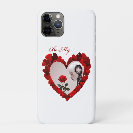 Be My Valentine ❤️ Case-Mate iPhone Hülle (Rückseite)