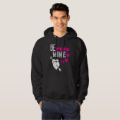 Be My Valentine Happy Valentines Day  For Him Her Hoodie (Vorne ganz)